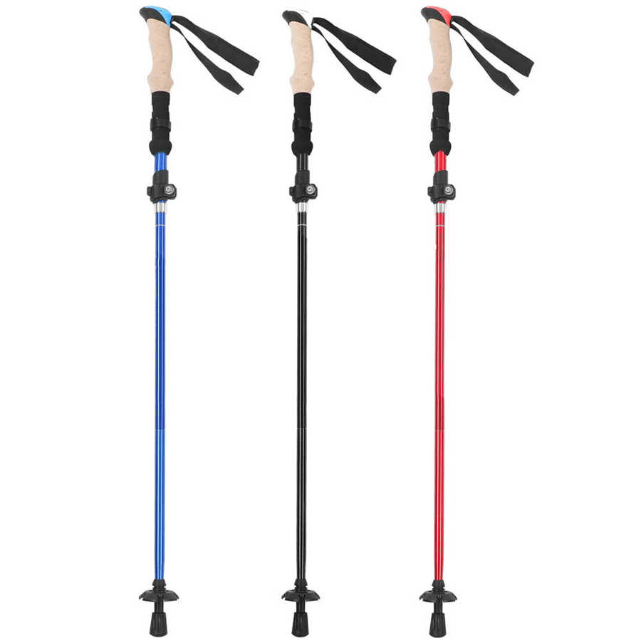 Lekkie aluminiowe kijki trekkingowe